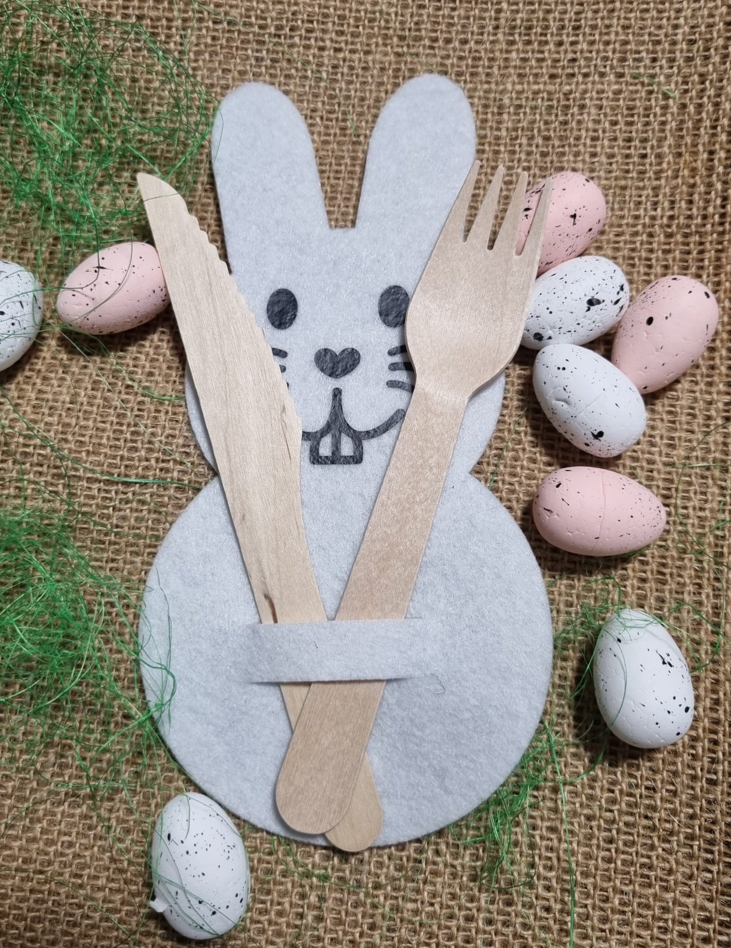 Bestecktasche Hase