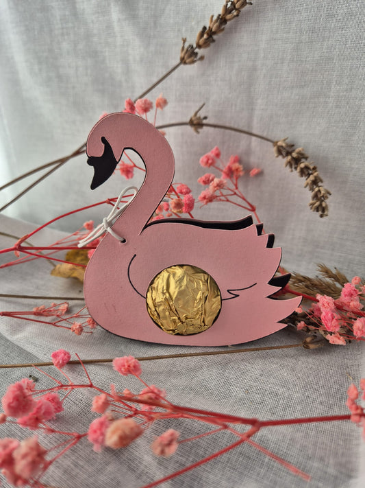 Schwan Rosa